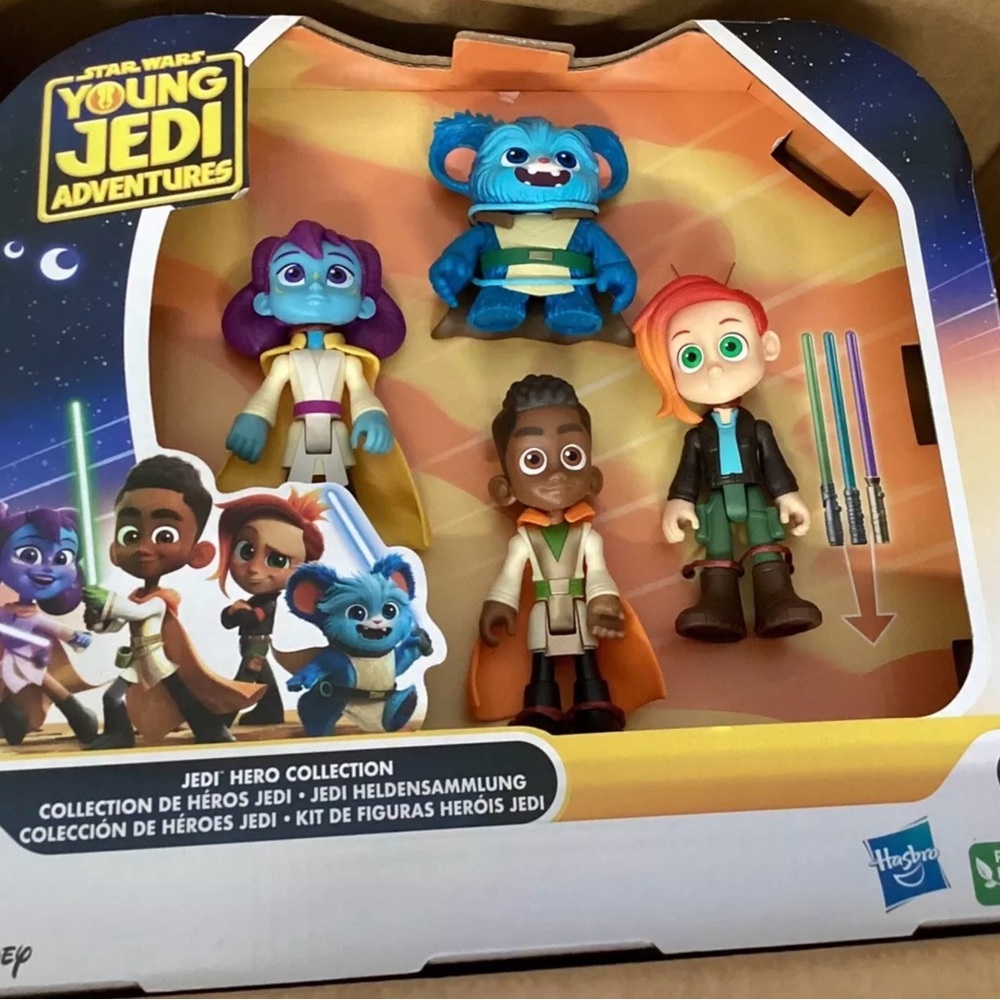 Star Wars Young Jedi Adventures Hero Collection Nubs Lys Solay Nash Figures